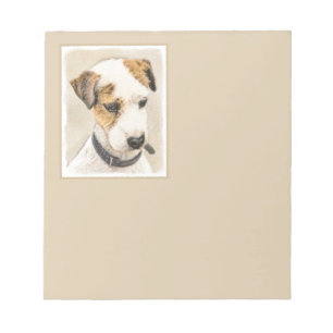 Parson Jack Russell Terrier Painting - Hunde Kunst Notizblock