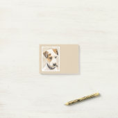 Parson Jack Russell Terrier Painting - Hunde Kunst Post-it Klebezettel (Auf Schreibtisch)