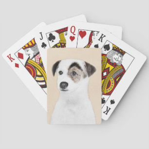 Parson Jack Russell Terrier Painting - Hunde Kunst Spielkarten