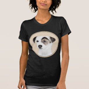 Parson Jack Russell Terrier Painting - Hunde Kunst T-Shirt