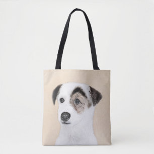 Parson Jack Russell Terrier Painting - Hunde Kunst Tasche