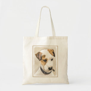 Parson Jack Russell Terrier Painting - Hunde Kunst Tragetasche