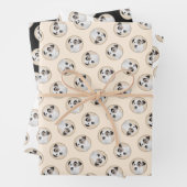 Parson Jack Russell Terrier Painting Pet Dog Art Geschenkpapier Set (Beispiel)