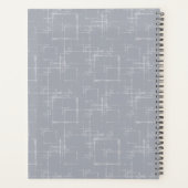 Parson Jack Russell Terriers mit Monogramm Planer (Rückseite)