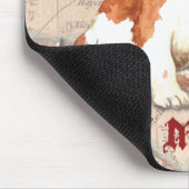 Parson Russell Pirate Mousepad (Ecke)