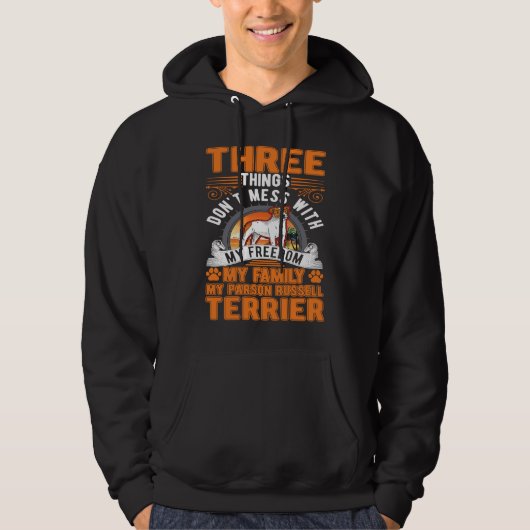 Parson Russell Terrier Family Parson Russell Hoodie (Vorderseite)
