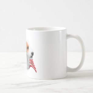 Parson Russell Terrier (kaputt) Flagge Kaffeetasse