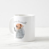 Parson Russell Terrier Mama 2 Kaffeetasse (Vorderseite Links)