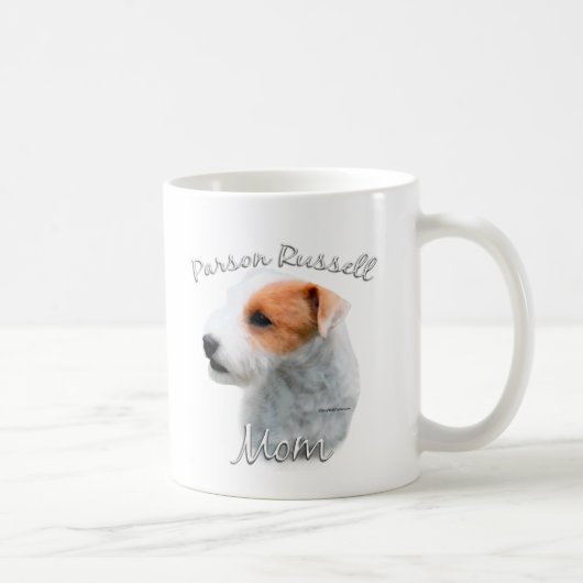 Parson Russell Terrier Mama 2 Kaffeetasse (Rechts)