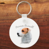 Parson Russell Terrier Mama 2 Schlüsselanhänger (Vorderseite)