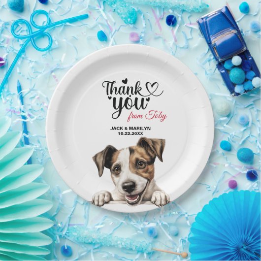 Parson Russell Terrier Pappteller (Party)