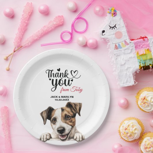 Parson Russell Terrier Pappteller (Party)