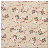 Parson Russell Terrier Pirate Fabric Stoff (Muster)
