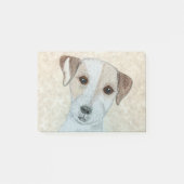 Parson Russell Terrier Post-it Klebezettel (Vorderseite)