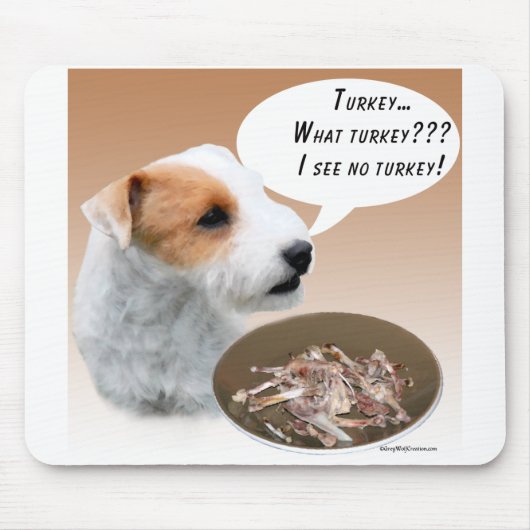 Parson Russell Terrier Türkei Mousepad (Vorne)