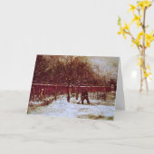 Parsonage Garden in Nuenen von Vincent van Gogh Karte (Gelbe Blume)