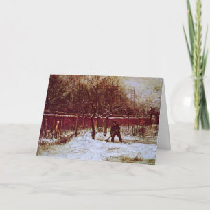 Parsonage Garden in Nuenen von Vincent van Gogh Karte