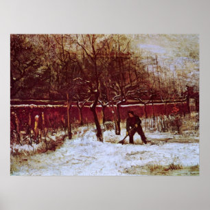 Parsonage Garden in Nuenen von Vincent van Gogh Poster