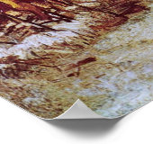 Parsonage Garden in Nuenen von Vincent van Gogh Poster (Ecke)