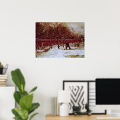 Parsonage Garden in Nuenen von Vincent van Gogh Poster (Heimbüro)