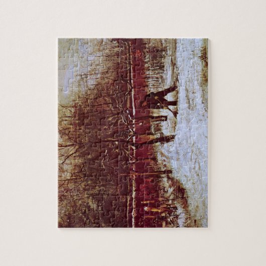 Parsonage Garden in Nuenen von Vincent van Gogh Puzzle (Vertikal)