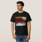 Parsonage Garden in Nuenen von Vincent van Gogh T-Shirt (Vorne ganz)