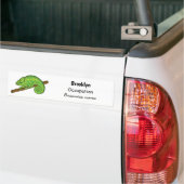 Parsons Chamäleon-Illustration Autoaufkleber (Auf Lkw)
