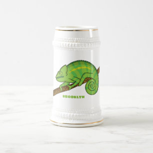 Parsons Chamäleon-Illustration Bierglas
