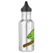 Parsons Chamäleon-Illustration Edelstahlflasche (Links)