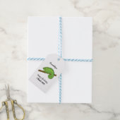 Parsons Chamäleon-Illustration Geschenkanhänger (Mit Garn)