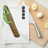 Parsons Chamäleon-Illustration Geschirrtuch (Viertel Falte)