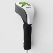 Parsons Chamäleon-Illustration Golf Headcover (angewinkelt)