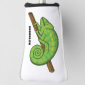 Parsons Chamäleon-Illustration Golf Headcover (Rotieren 90)