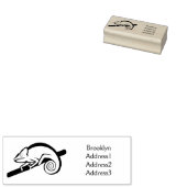 Parsons Chamäleon-Illustration Gummistempel (Stempel)