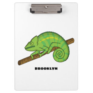 Parsons Chamäleon-Illustration Klemmbrett