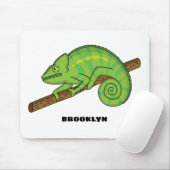Parsons Chamäleon-Illustration Mousepad (Mit Mouse)