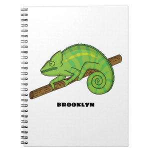 Parsons Chamäleon-Illustration Notizblock