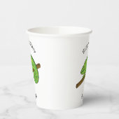 Parsons Chamäleon-Illustration Pappbecher (Links)