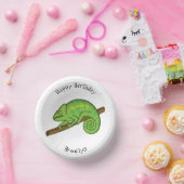 Parsons Chamäleon-Illustration Pappteller (Party)