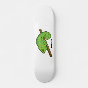Parsons Chamäleon-Illustration Skateboard