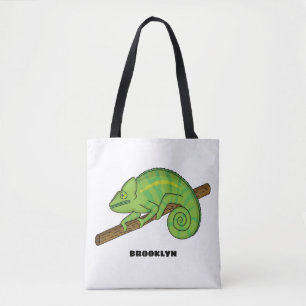 Parsons Chamäleon-Illustration Tasche