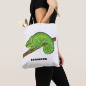 Parsons Chamäleon-Illustration Tasche (Von Nahem)