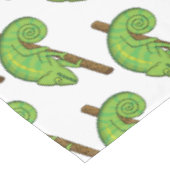 Parsons Chamäleon-Illustration Tischdecke (Schrägansicht)