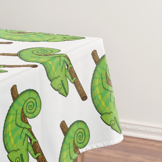 Parsons Chamäleon-Illustration Tischdecke (Beispiel)