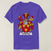 Parsons Coat of Arms Family Crest T-Shirt (Design vorne)