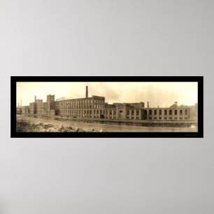 Parsons Paper Holyoke Foto 1909 Poster