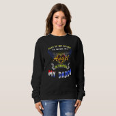 Part Of My Heart Is With My Angel In Heaven My Dad Sweatshirt (Vorne ganz)