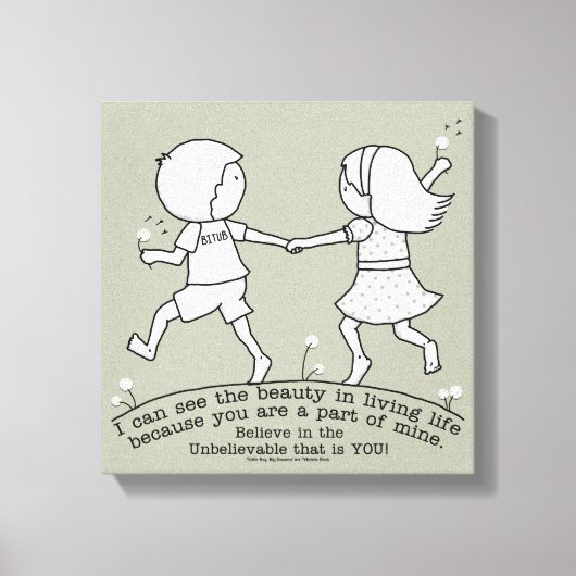 Part of My Life Leinwanddruck (Vorderseite)