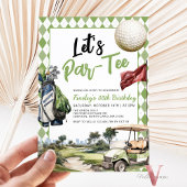 ParTee Erwachsene Golf Geburtstagsparty Einladung
