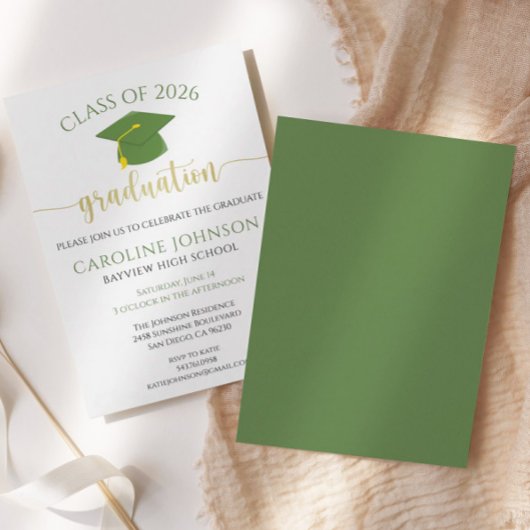 Partei der grünen und goldenen Klasse Einladung